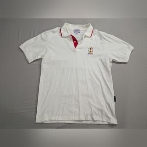 Vintage New With Tags 2002 Korea Japan World Cup Short Sleeve Polo Large Men